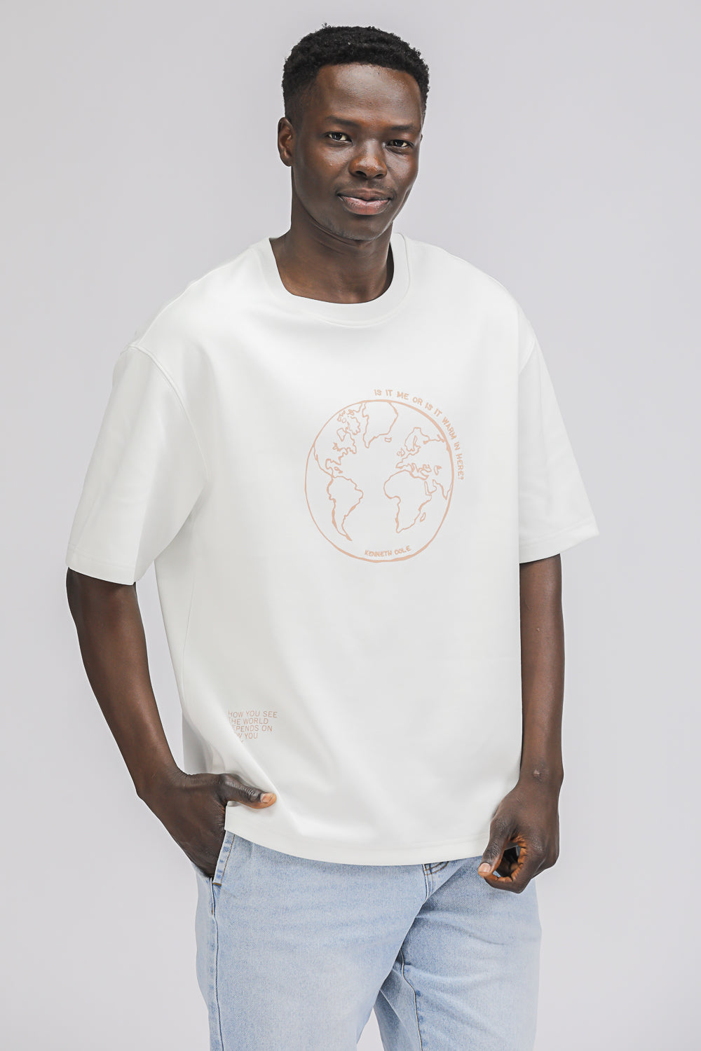 Oversized Printed T Shirt