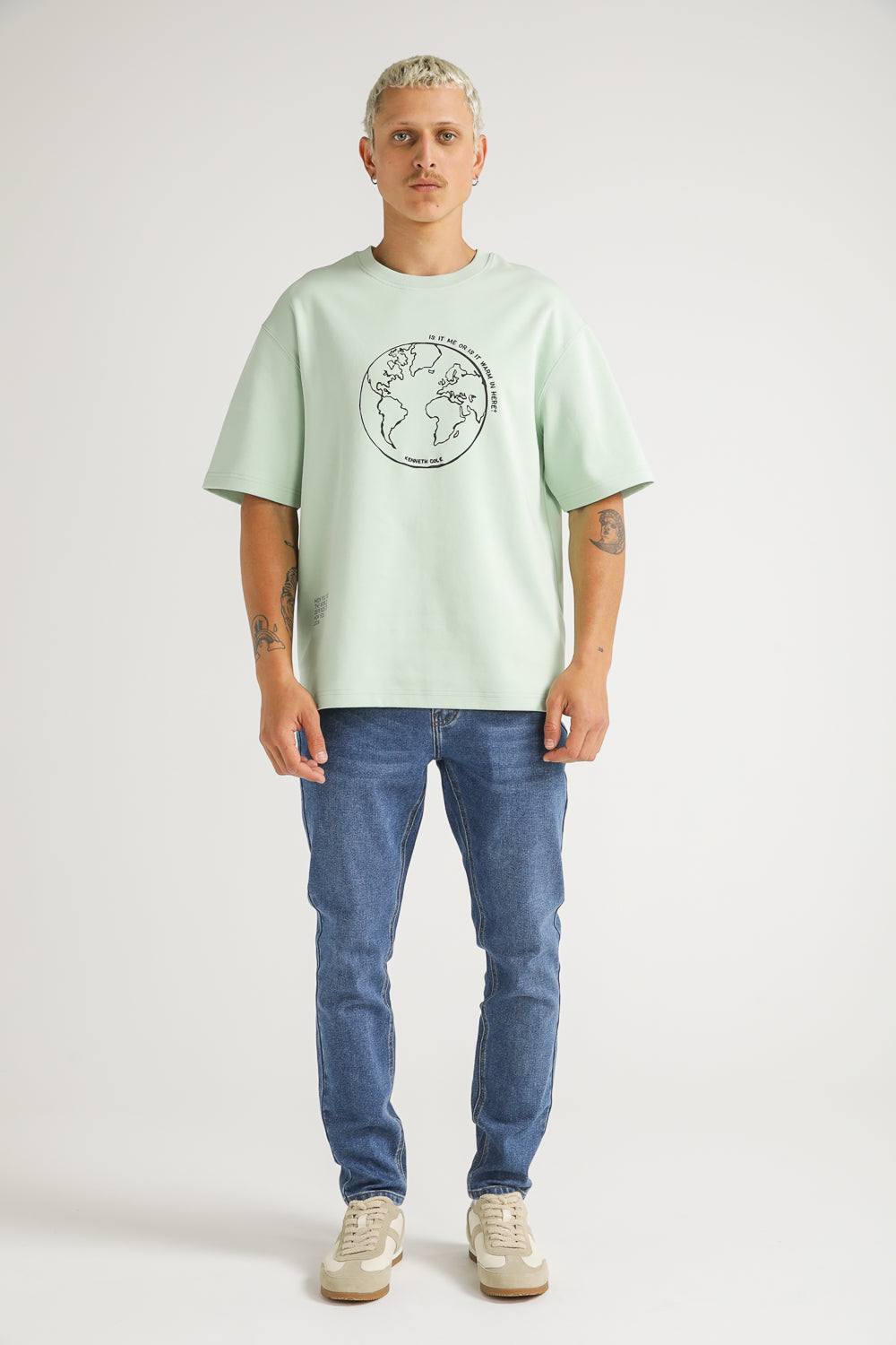 Oversized Printed T Shirt