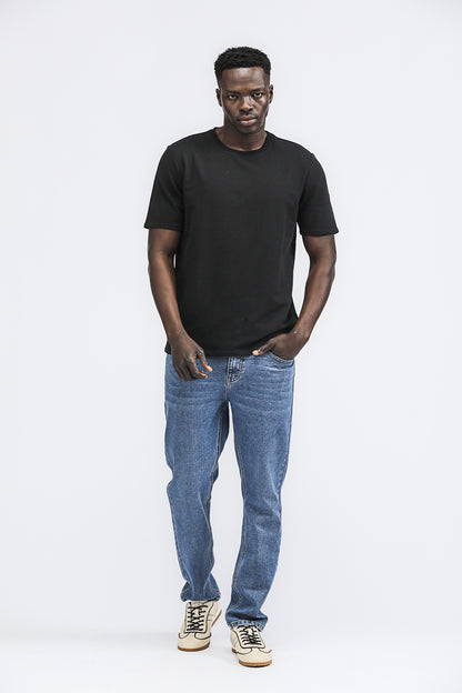 French Terry Knit T Shirt