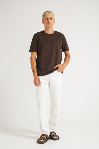 French Terry Knit T Shirt