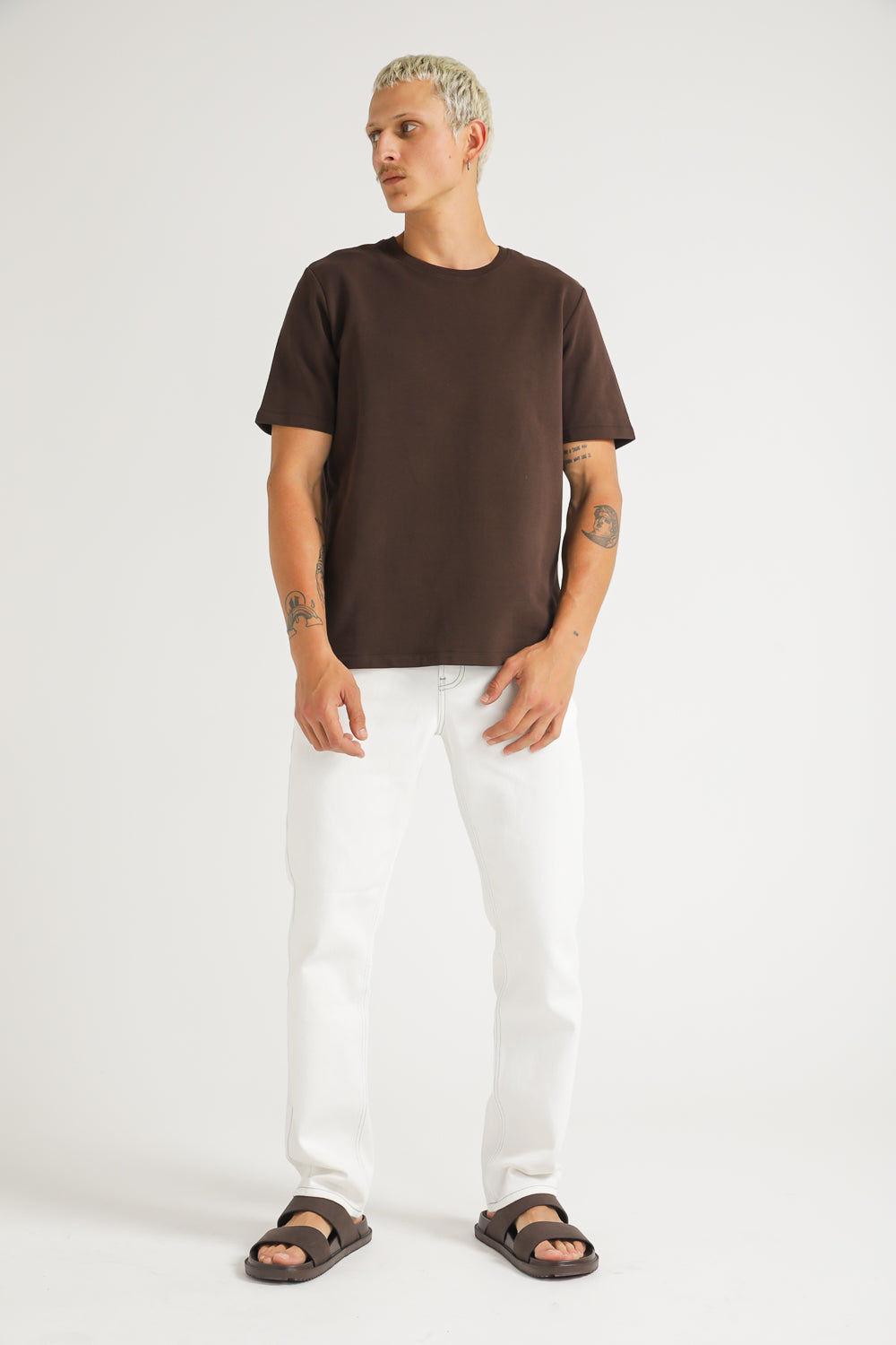 French Terry Knit T Shirt