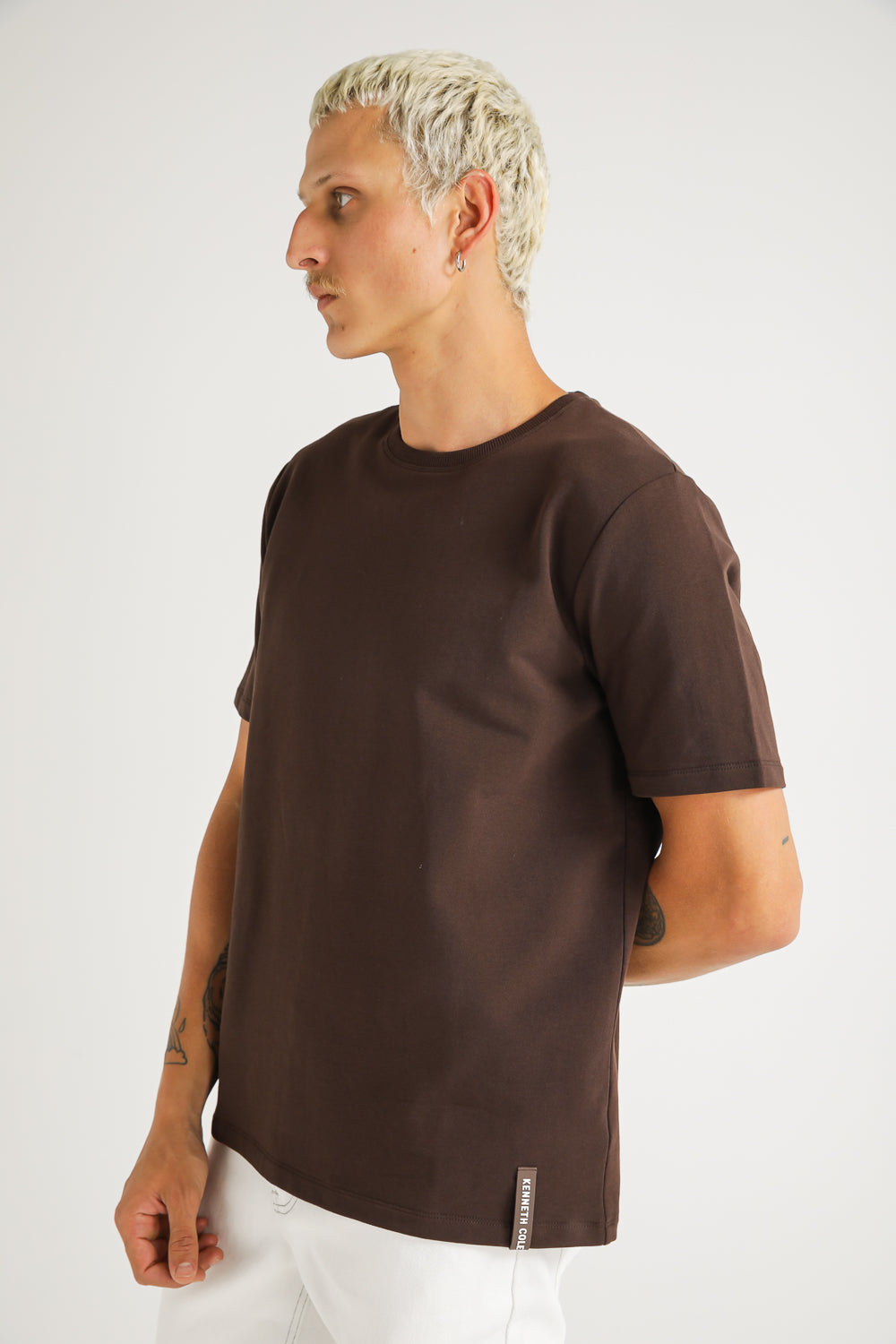 French Terry Knit T Shirt
