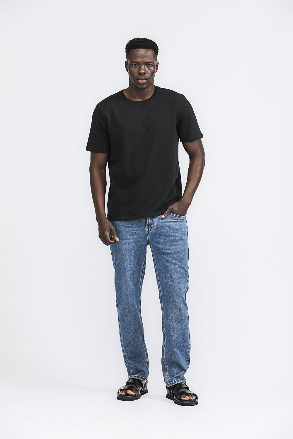 French Terry Knit T Shirt