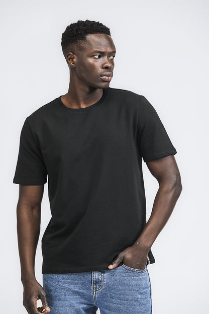 French Terry Knit T Shirt
