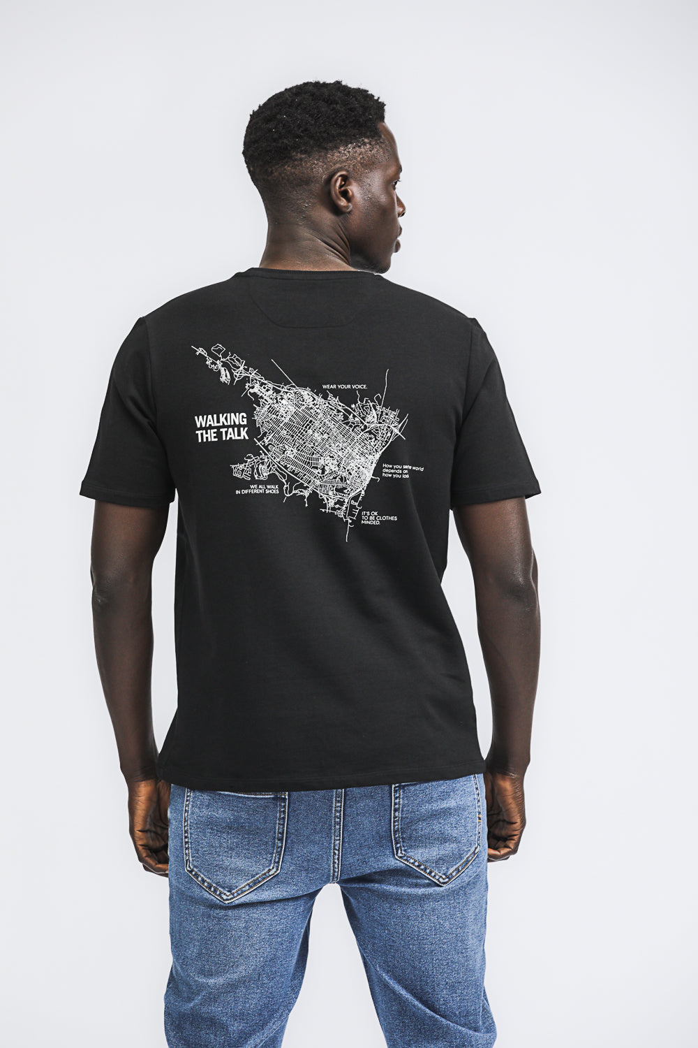 French Terry Knit T Shirt