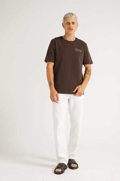 French Terry Knit T Shirt