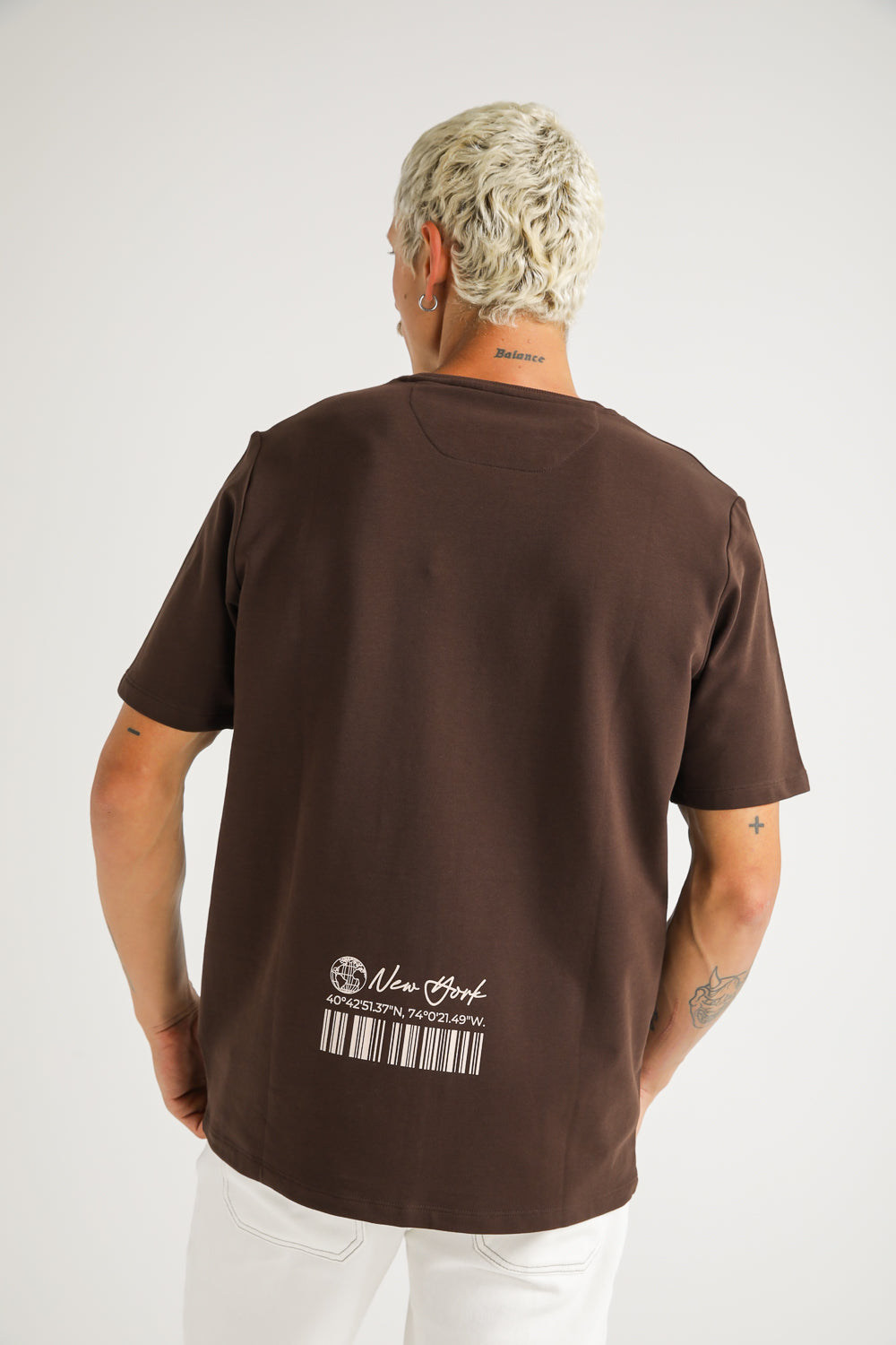 French Terry Knit T Shirt