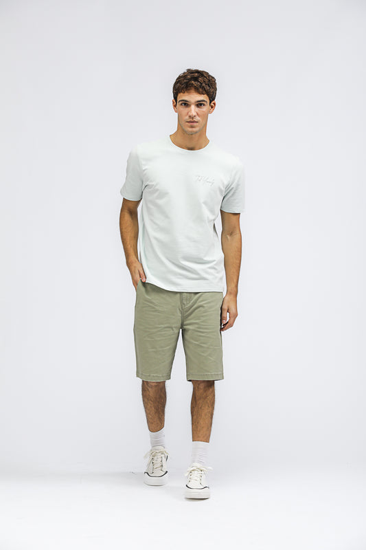 French Terry Knit T Shirt