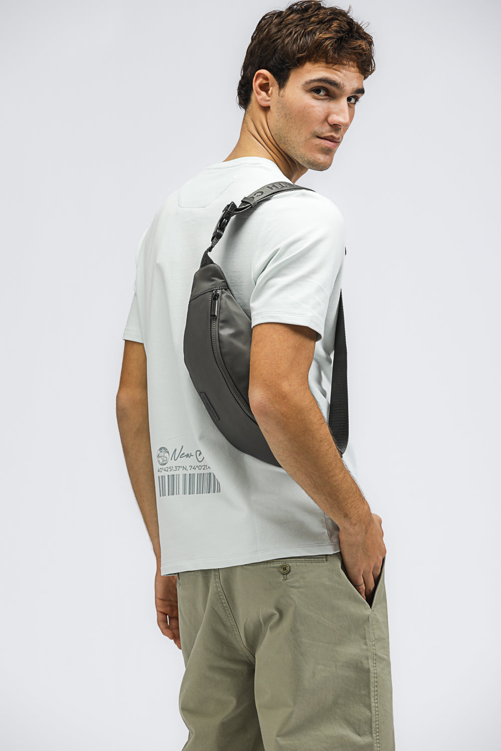 French Terry Knit T Shirt