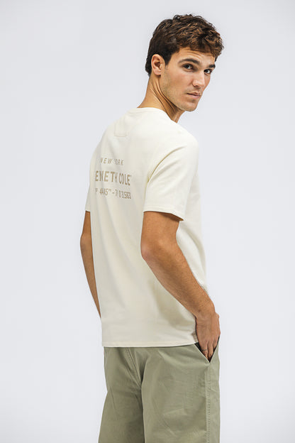 French Terry Knit T Shirt
