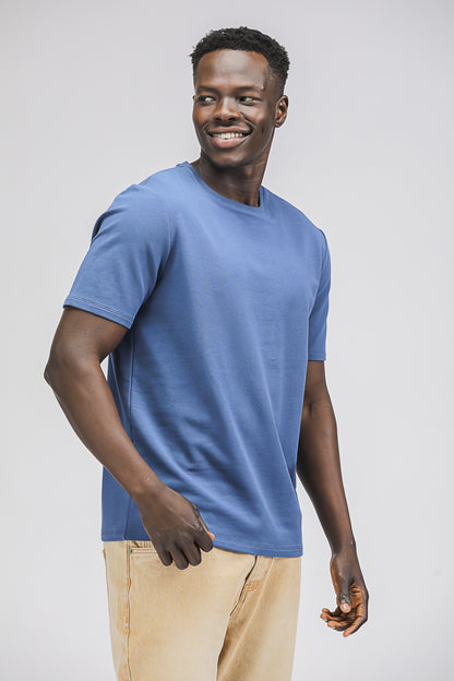 French Terry Knit T Shirt