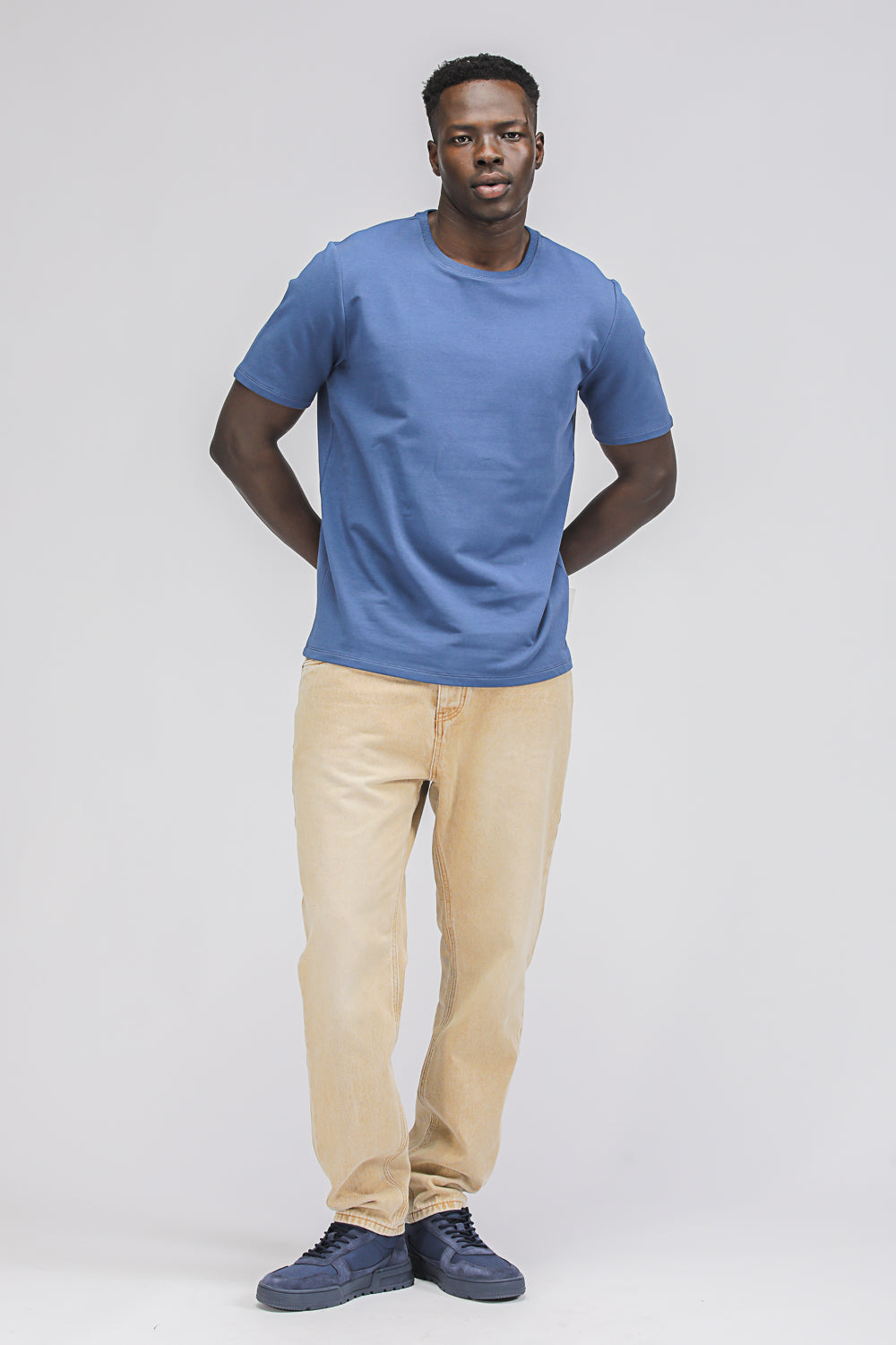 French Terry Knit T Shirt