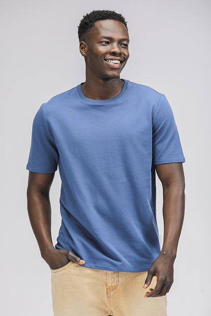 French Terry Knit T Shirt
