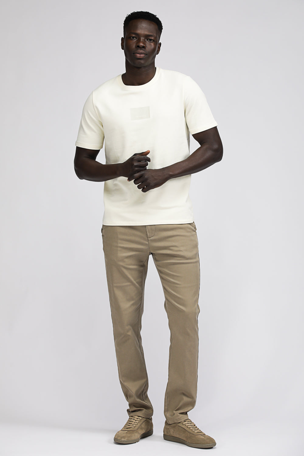 French Terry Knit T Shirt
