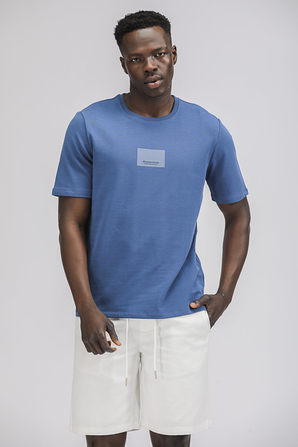 French Terry Knit T Shirt