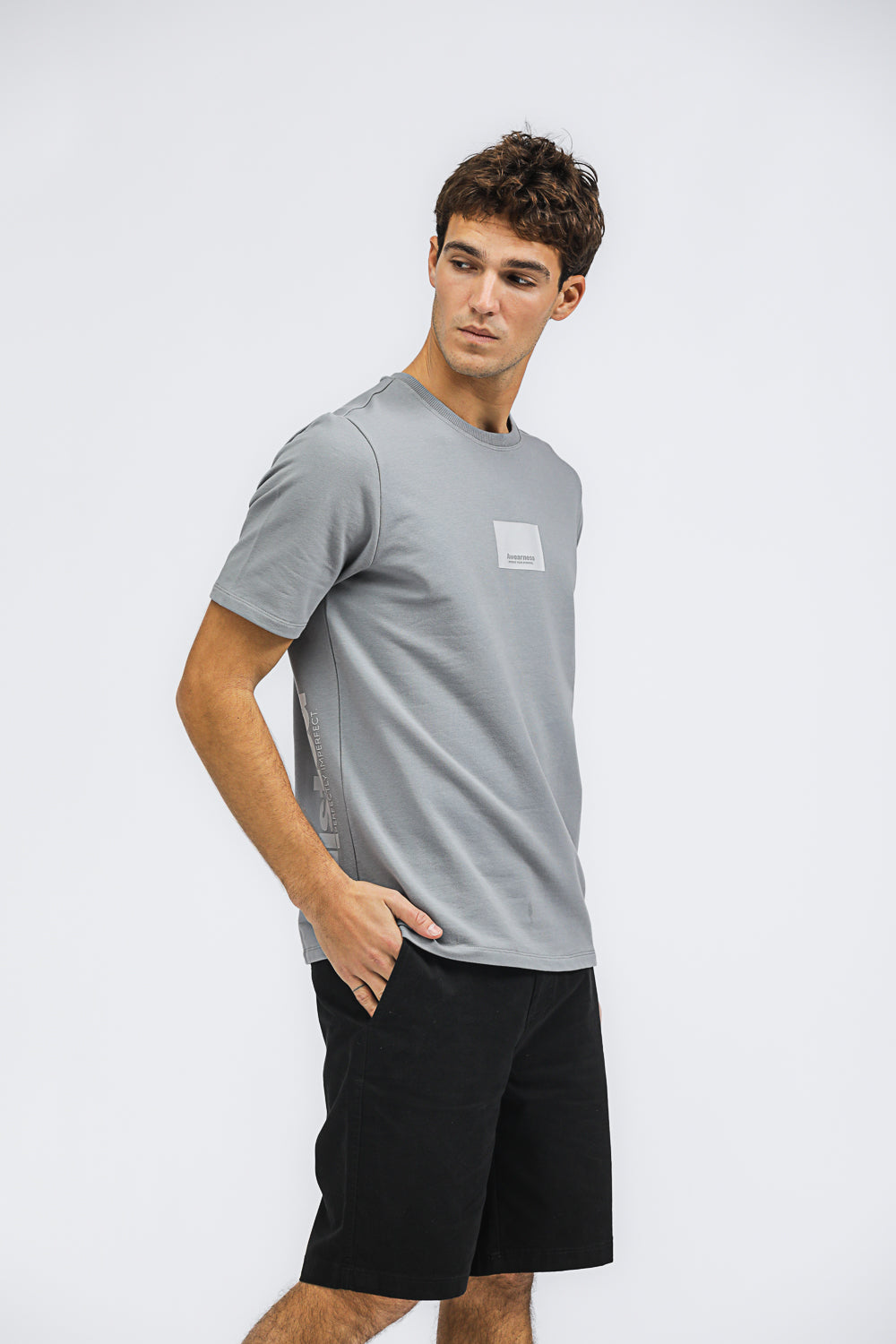 French Terry Knit T Shirt