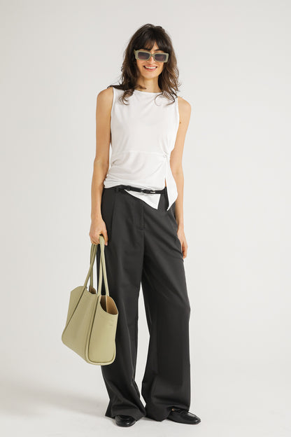 Asymmetric Sleeveless Top