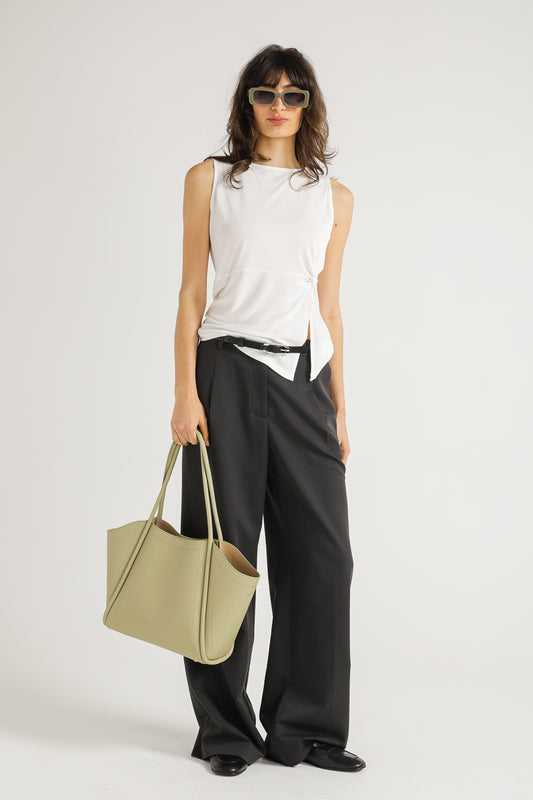 Asymmetric Sleeveless Top