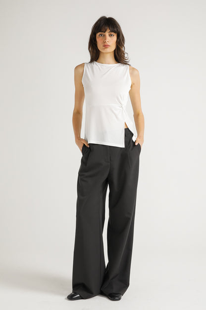Asymmetric Sleeveless Top