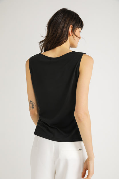 Asymmetric Sleeveless Top