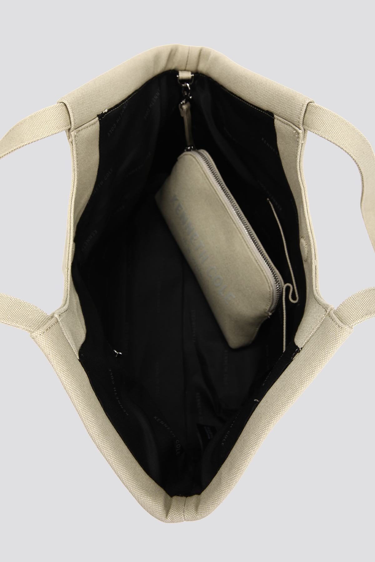 Canvas Tote Bag & Pouch Set