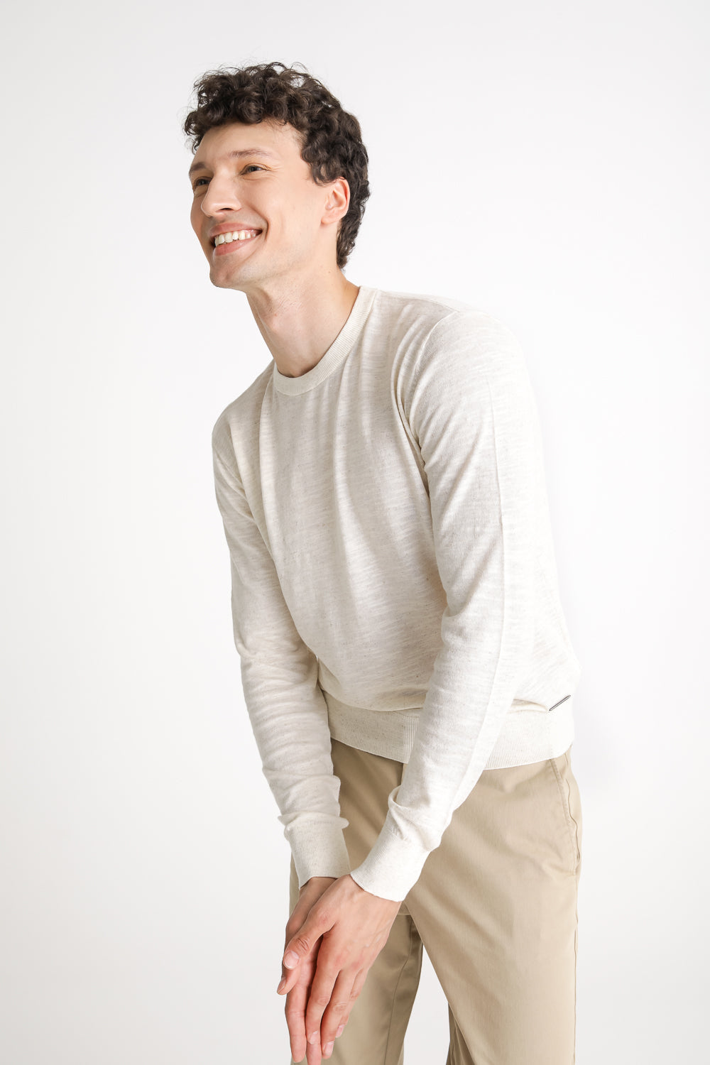 Crew Neck Knit Sweater