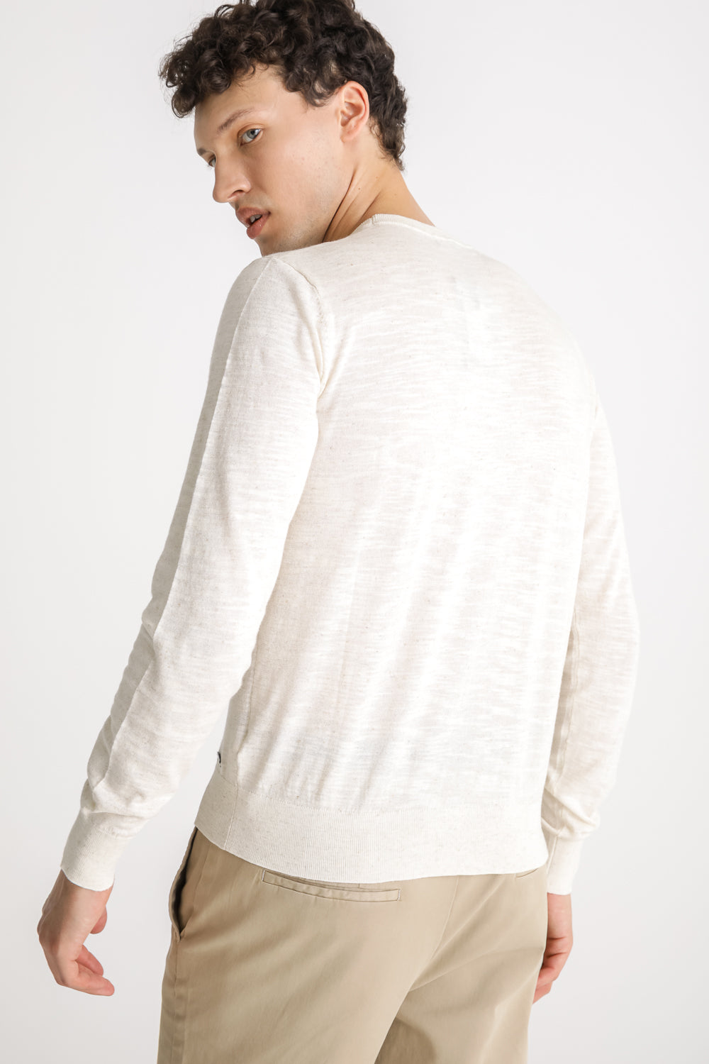 Crew Neck Knit Sweater