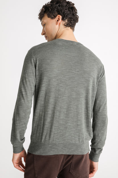Crew Neck Knit Sweater