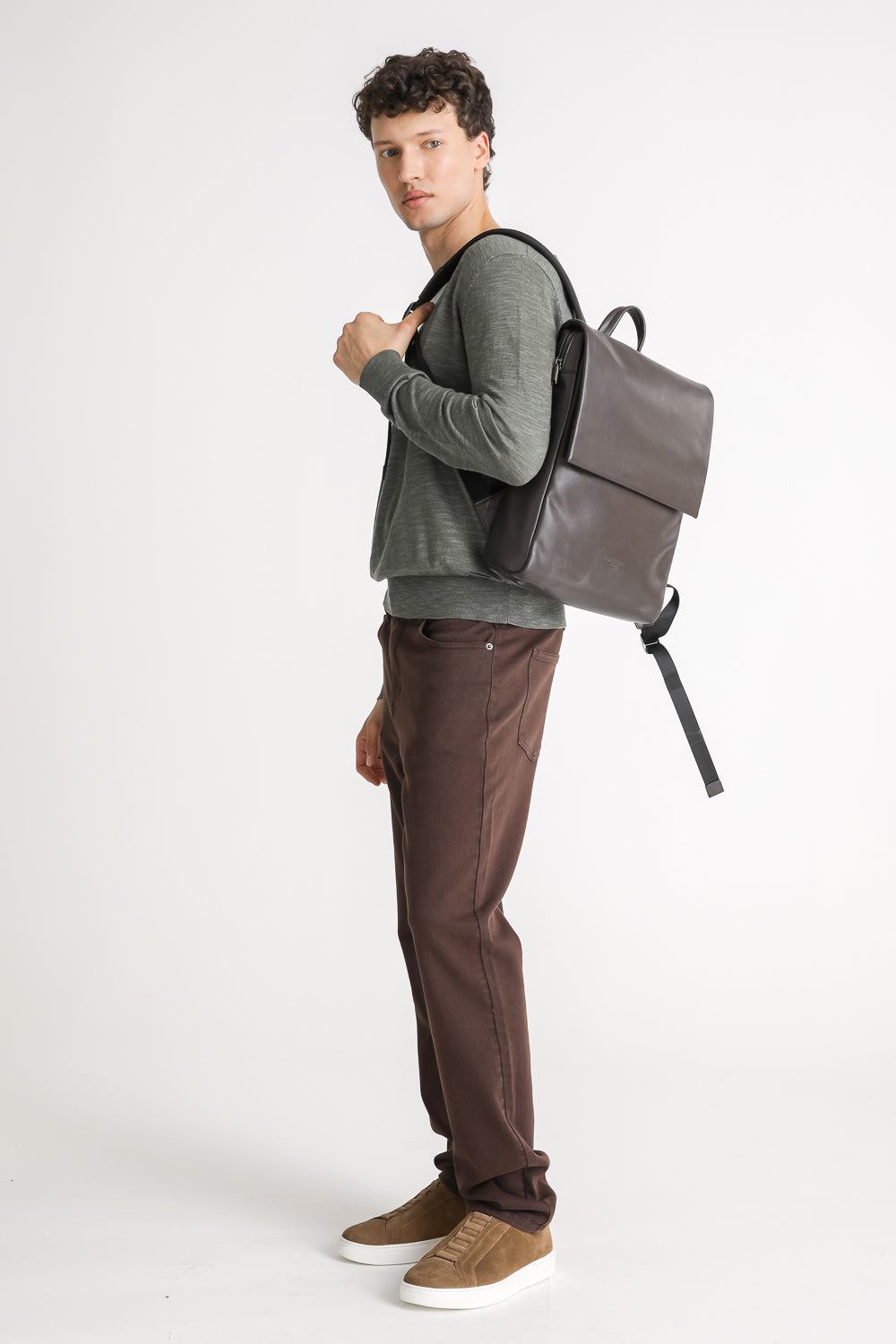 Leather Backpack