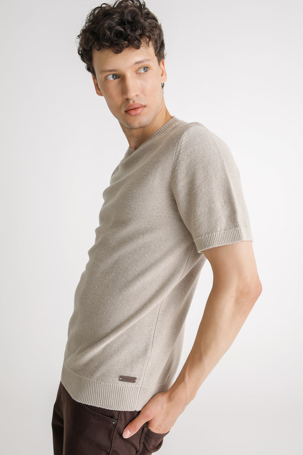 Short Sleeve Knit Shirt