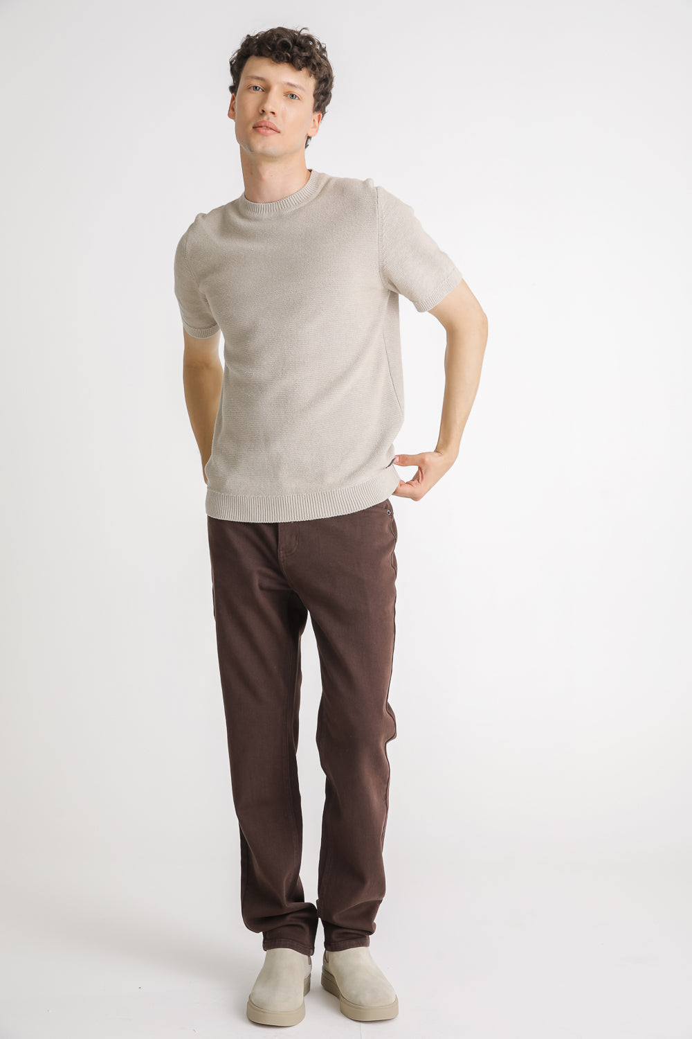 Short Sleeve Knit Shirt