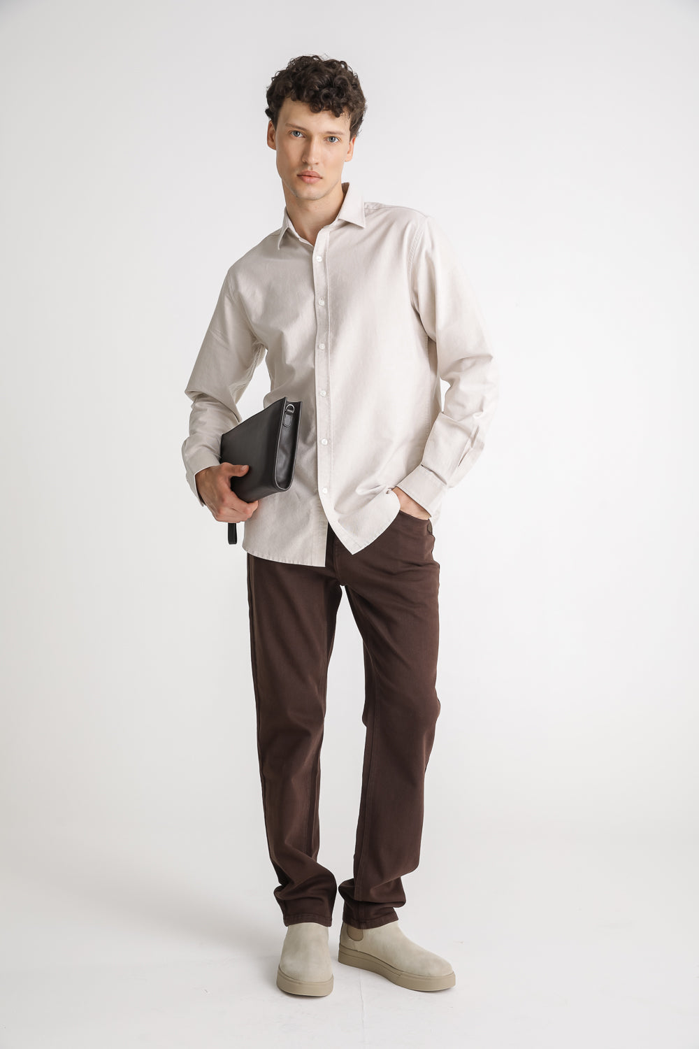 Cotton Button Down Shirt