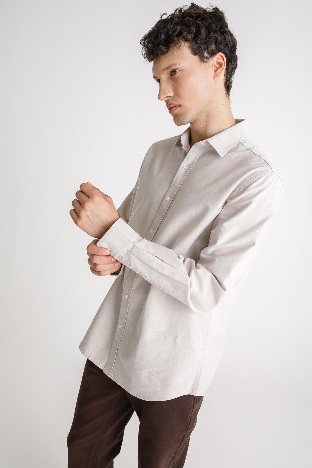 Cotton Button Down Shirt