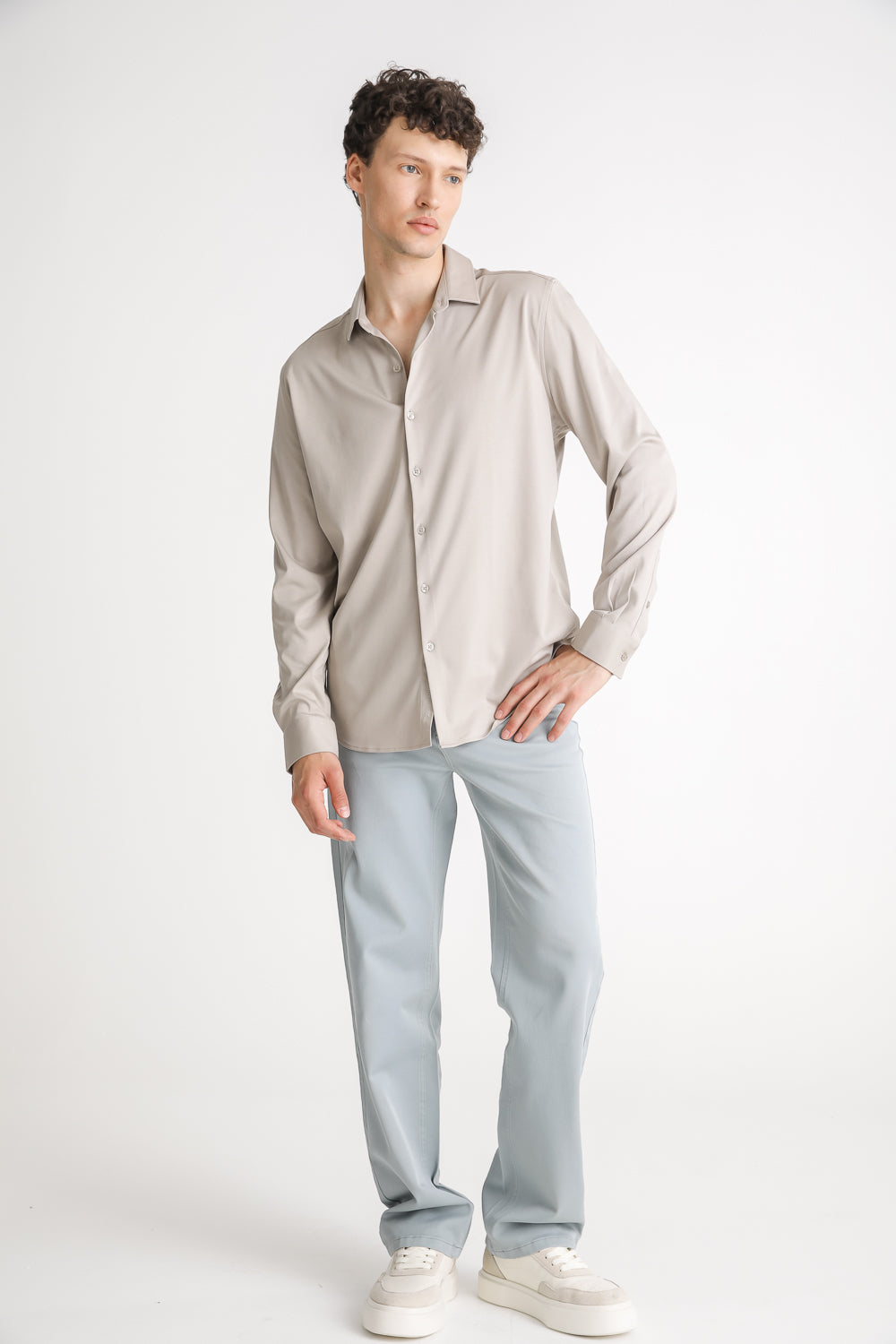 Cotton Button Down Shirt