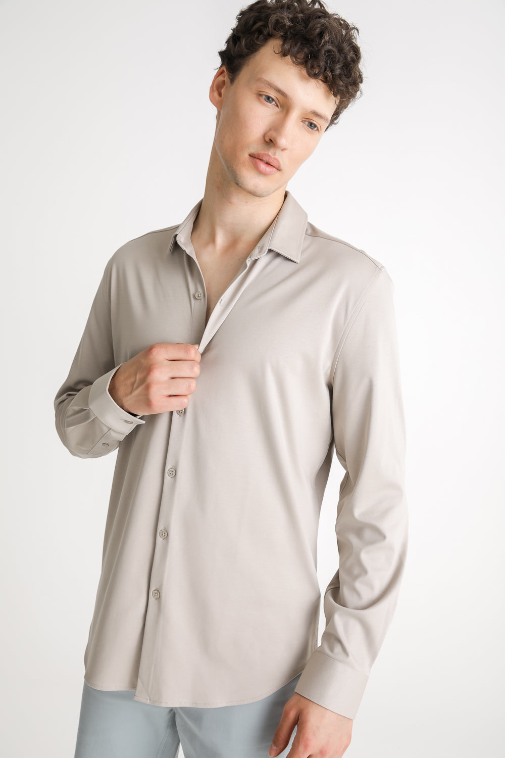 Cotton Button Down Shirt