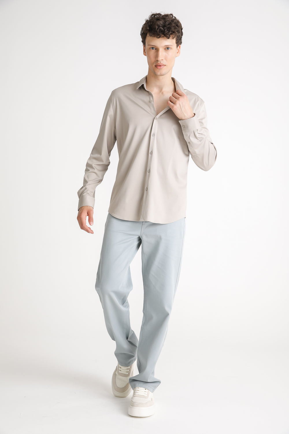 Cotton Button Down Shirt