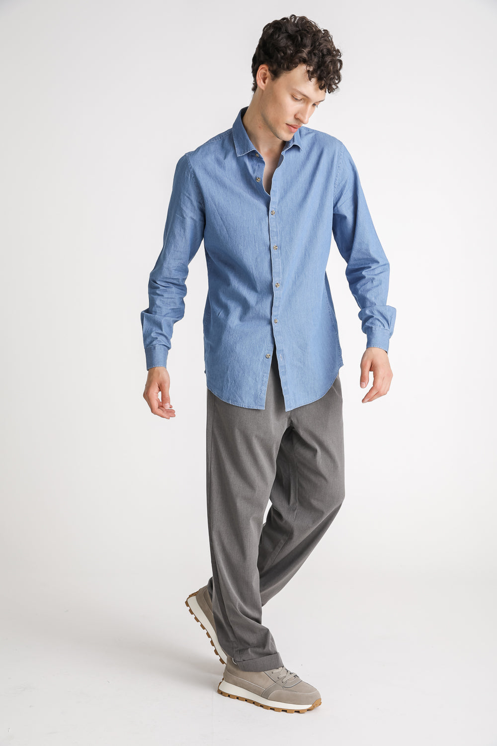 Pleated Tailored Pants