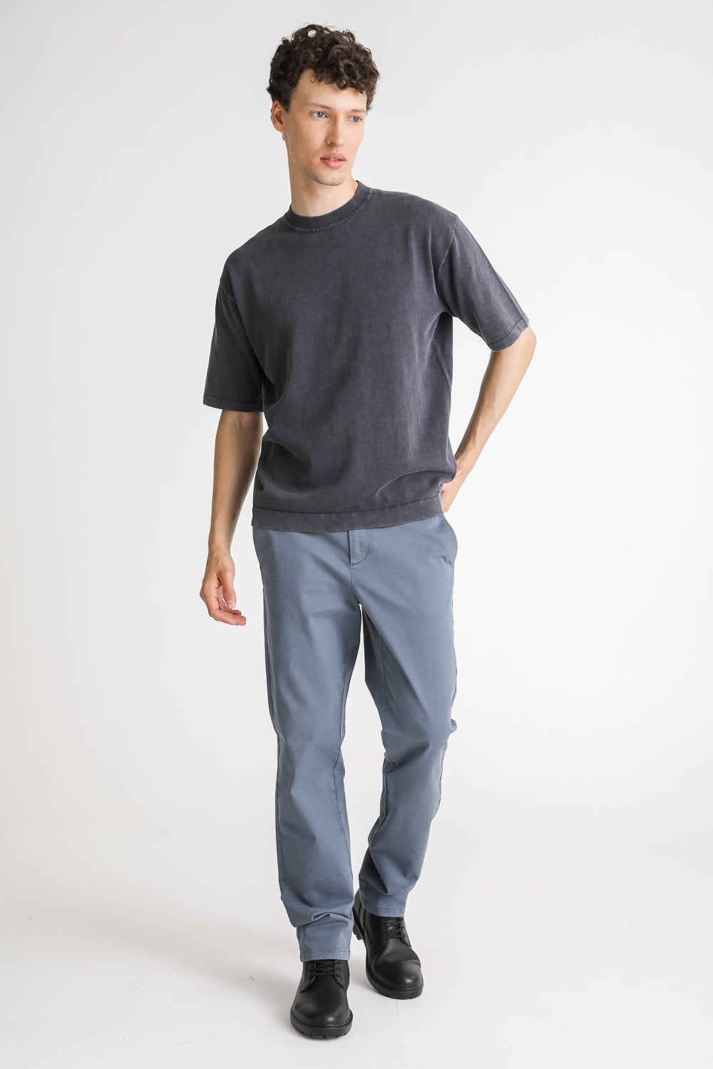 Cotton Knit T Shirt