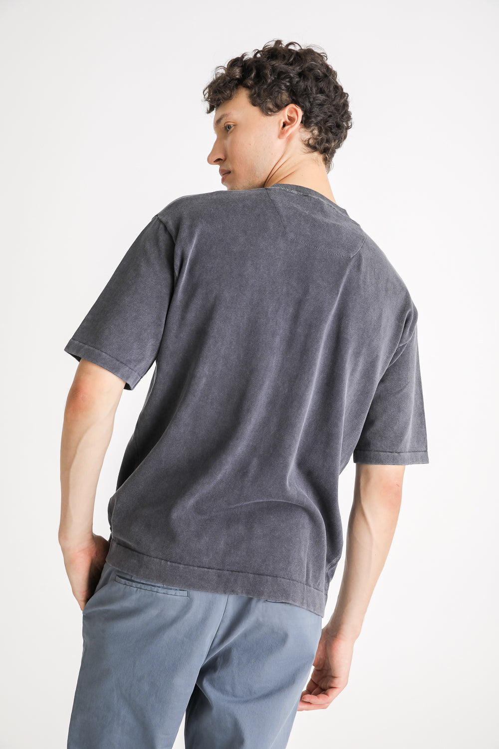 Cotton Knit T Shirt