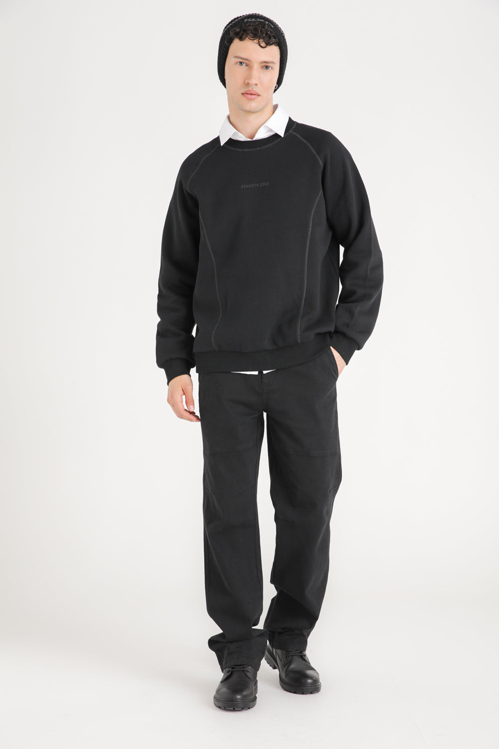 Straight Fit Cotton Pants