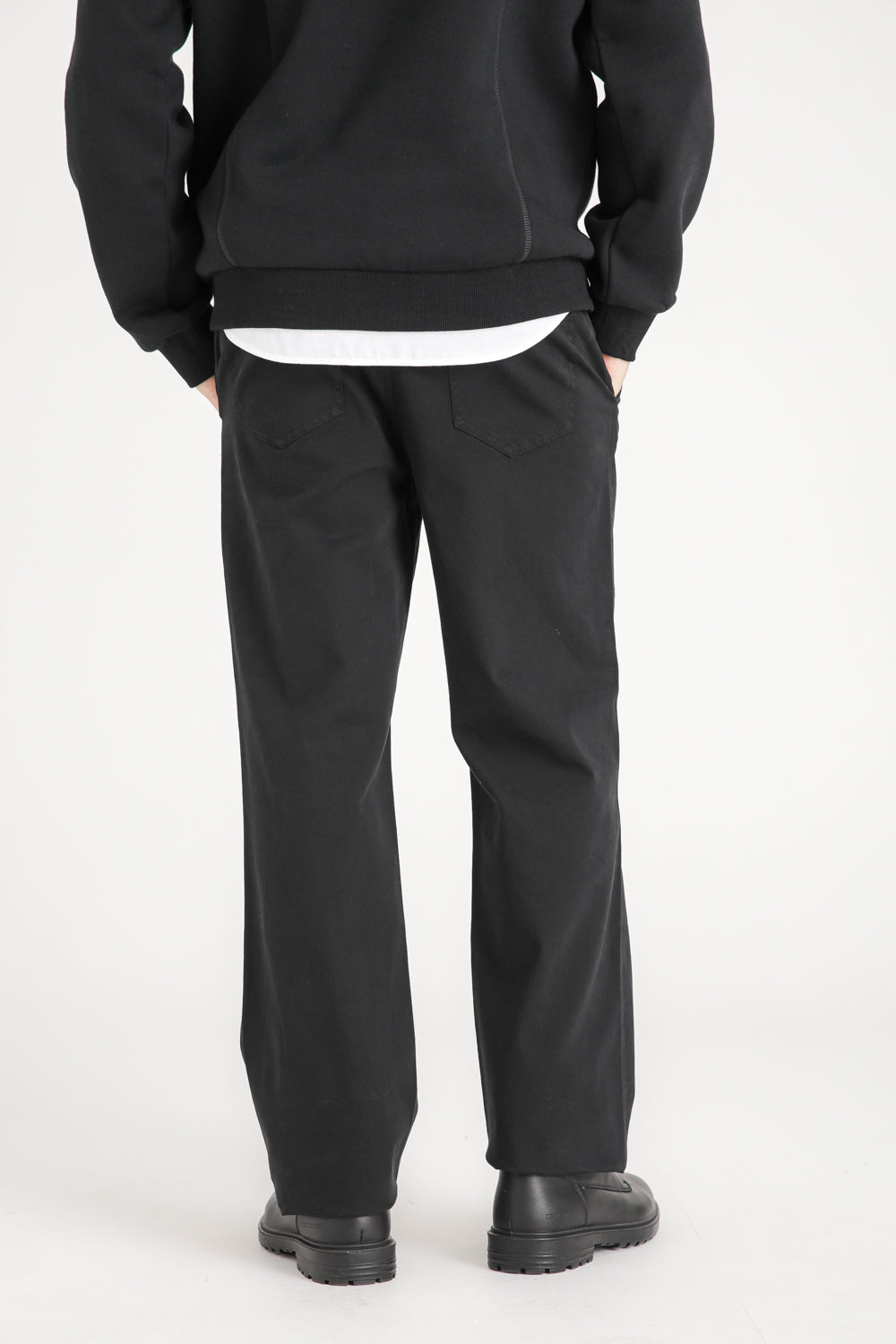 Straight Fit Cotton Pants