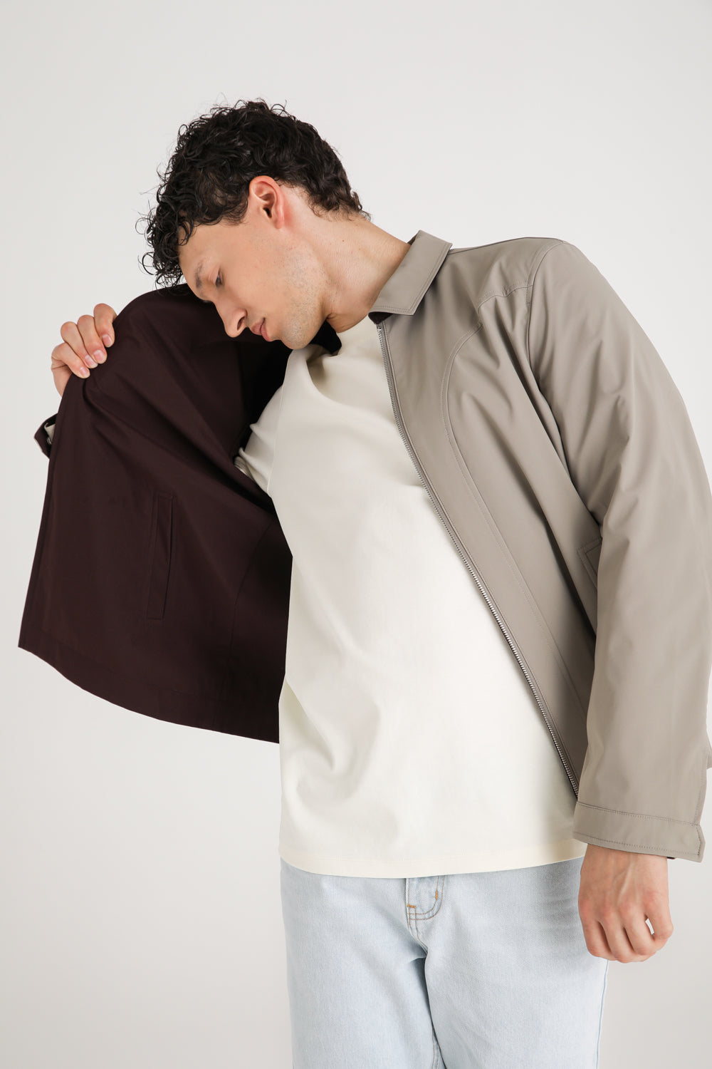 Reversible Harrington Jacket