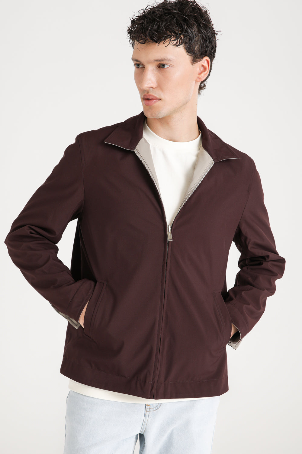 Reversible Harrington Jacket