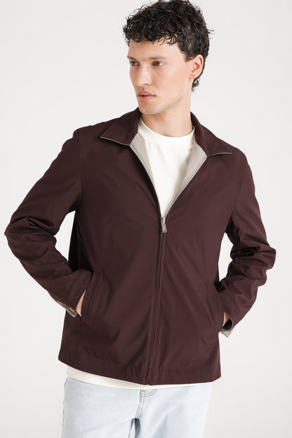 Reversible Harrington Jacket