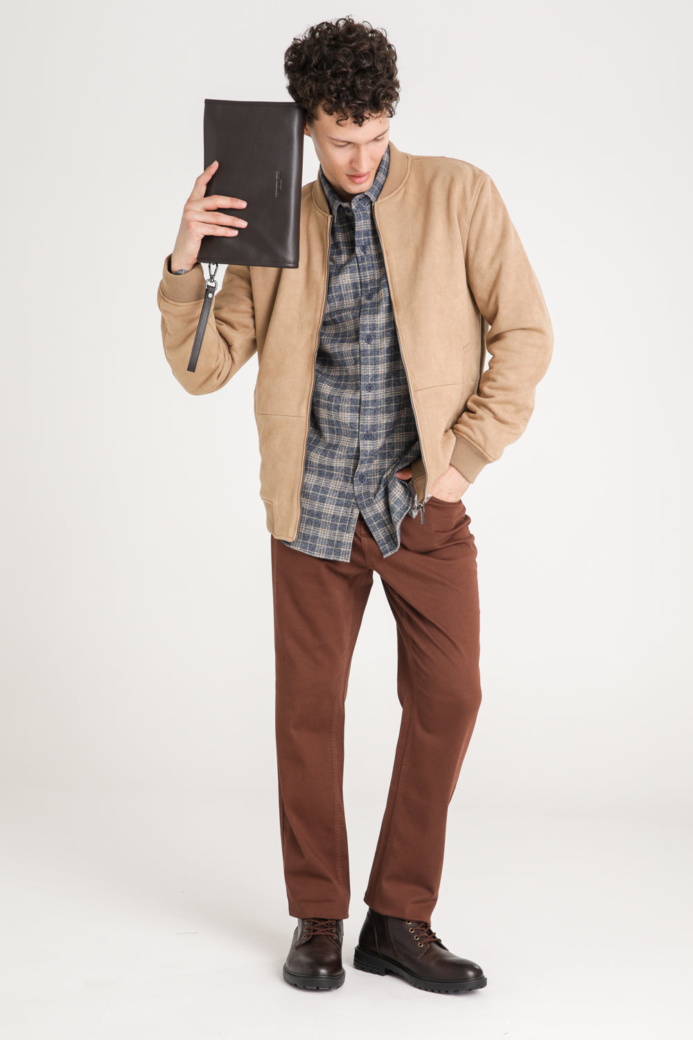 Rib Trim Jacket