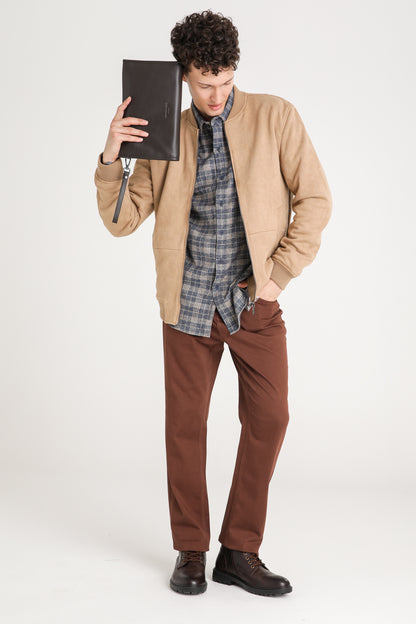 Rib Trim Jacket