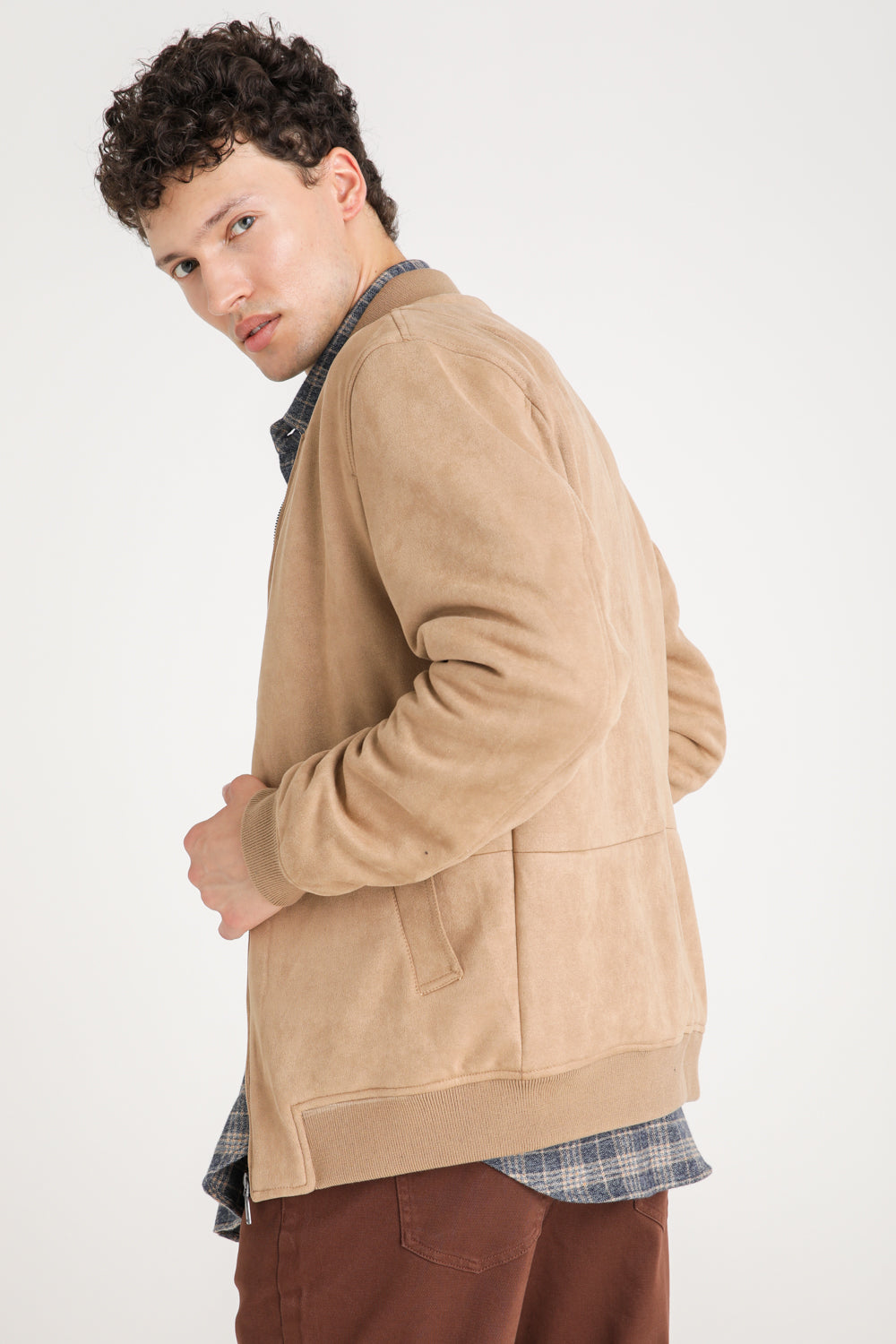 Rib Trim Jacket