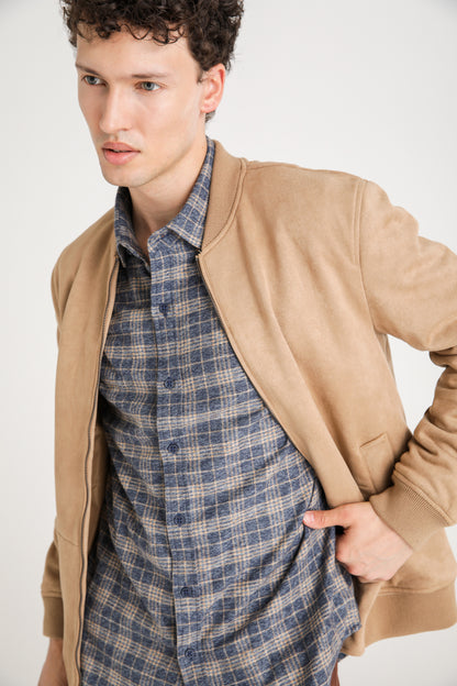 Rib Trim Jacket