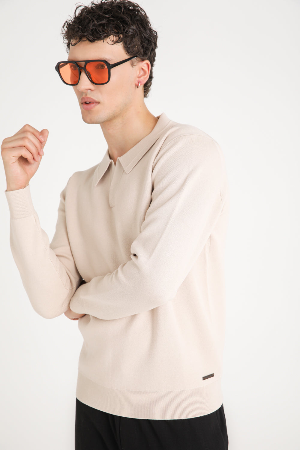 Polo Knit Sweater