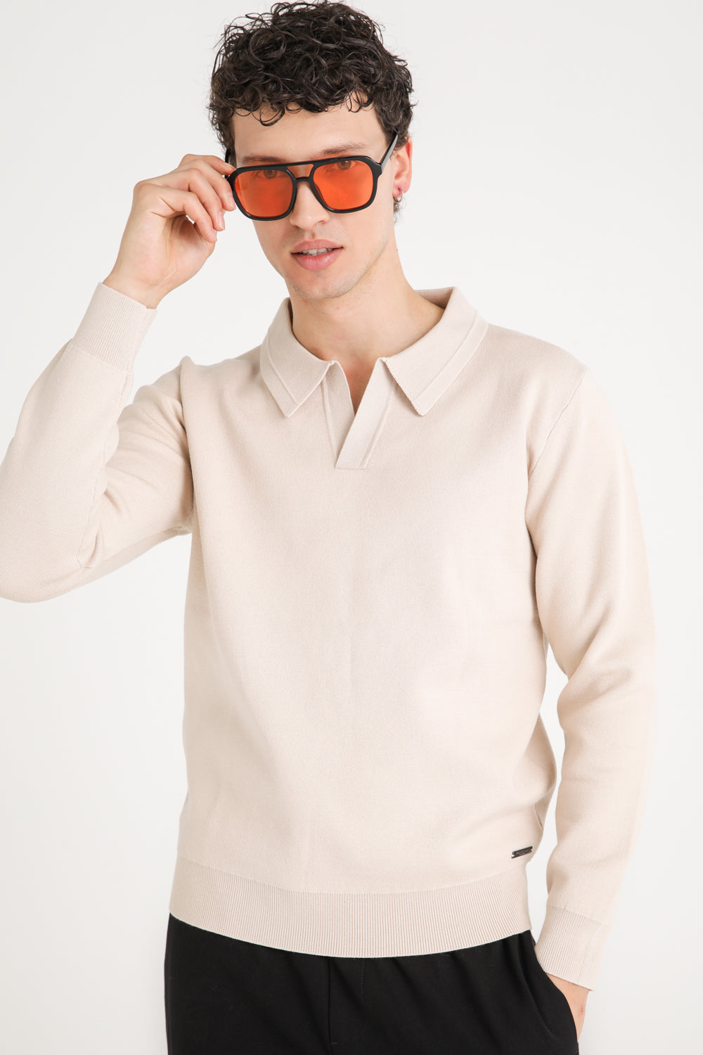 Polo Knit Sweater